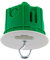 Zenitech - Boîte DCL Point de Centre Ø65mm - pour Luminaire à Sceller dans Murs Pleins - Fournie avec Couvercle Affleurant Ø80mm et Crochet Métallique - Vert