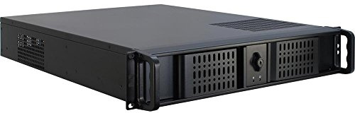 INTER-TECH IPC 2U-2098-SL integrierter Luftfilter in einem 48,26cm 19Zoll 1x 5,25 EXT. 6X 3,5 int. 1x 3,5 EXT. 3X 2,5 int. o. PSU