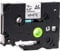 1x Schriftbandkassette für Brother TZe-231 12mm schwarz auf weiß 12mm breit x 8m lang laminiert kompatibel zu TZE-231