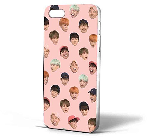 Kristine Avery BTS Derp Face Iphone Case hülle iphone 5/5s white