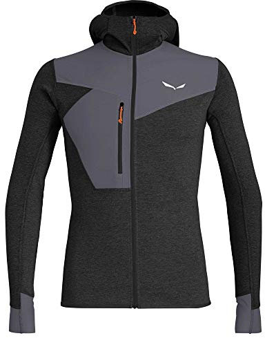 Salewa Puez 2 Dry Kapuzenjacke Herren, Schwarz, M