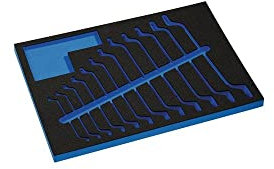 Werkzeugmodul Leereinlage 3/3-Modul 4000 871 233,12-tlg.PROMAT