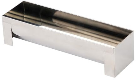 Moule à bûche en U tout inox - 300 mm