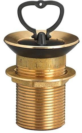 Piletta Grande per Scarico Vasche da Giardino Ø40-55 mm in Ottone Belfer PIL/001