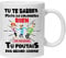 Collègue tasse | Mug Humour Collègue Tu te Barres Tasse Message Drôle Rigolo | Idée Cadeau Mug Humour pour Collègue | Travail Bureau Homme Femme pour Anniversaire Noël