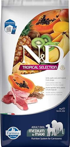 FARMINA ND Dog Tropical Selection Med Maxi Lamm, 10 kg