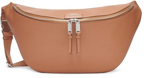 Calvin Klein Moss Damen-Gürteltasche, groß, Caramel, Einheitsgröße