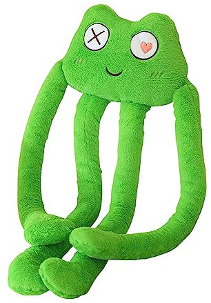 HUAOSN Langbeinige Oktopus Puppe, Süßes Oktopus Stofftier, Plüschpuppen Spielspielzeug, Plüsch Langbeinspielzeug für Männer und Frauen, Valentinstag, Weihnachten, Geburtstag, Geschenk(Frosch)