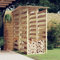 ARKEM Gazebo a pergola in Legno con Tetto, per arredo Esterni e Giardino,Pergole con Tetto 2 pz 100x90x200 cm Legno di Pino Impregnato