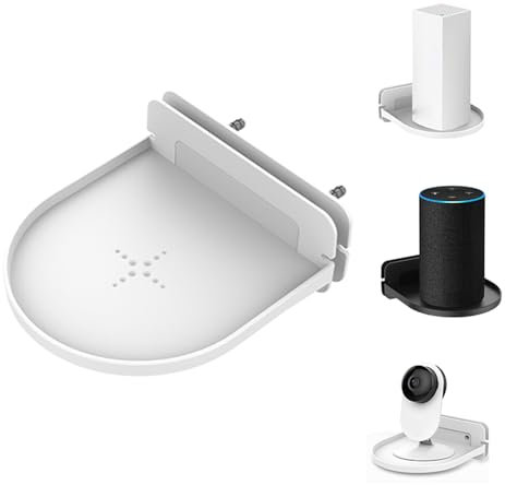 Routeur WiFi Support de Fixation Murale Installation Facile pour Google Nest routeur WiFi (White)