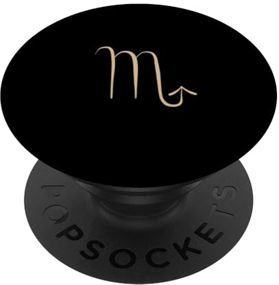 Zodiac Scorpio Design PopSockets mit austauschbarem PopGrip