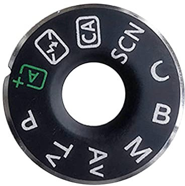 Applicable to 70D Camera Top Cover Model Button Label Rotary Button Sticker New Top Cover Function Model Button Label for 70D Camera Replacement Cover