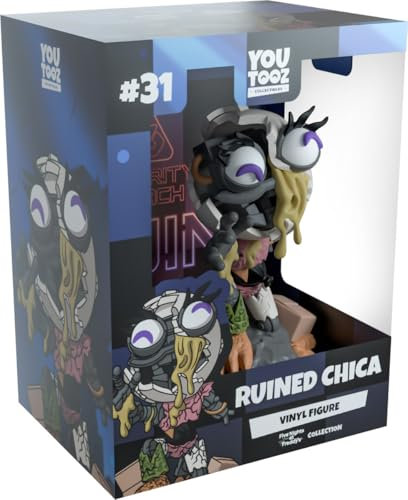Youtooz FNAF Ruined Chica 12,4 cm Vinyl-Figur, Sammlerstück Ruined Chica aus Five Nights at Freddy's