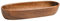 F Fityle Plateau de Service en Bois, Assiette de Fruits secs, ustensiles de Cuisine durables pour la Maison, Plateau de Service Japonais, 25CM