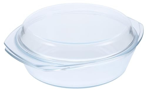 Cabilock Cocotte En Verre De 1 7 L Avec Couvercle Compatible Four À - Et Résistante Aux Taches Idéale Pour Toute La Famille