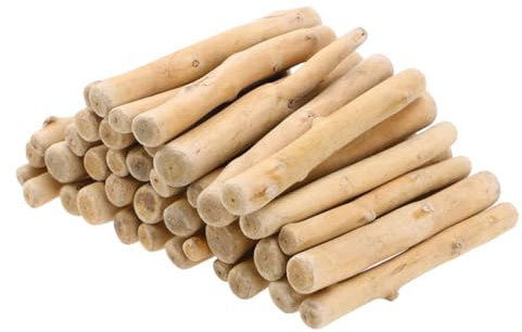 BESPORTBLE 500g Treibholz Stäbe 10cm Natürliche Holzstäbe Für Bastelarbeiten Deko Und Aquarien Unbehandelt Rustikal Ideal Für Handwerk Und Terrarium Gestaltung