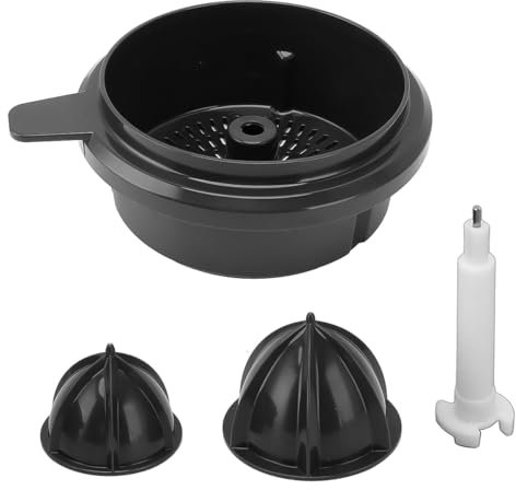 Laroal Accessoires pour Presse-Agrumes Presse-Agrumes en Plastique Presse-Agrumes Presse-Agrumes Panier avec cône de Presse Pièces de Rechange pour Machine à jus TM6 TM5 Filtre pour Presse-Agrumes