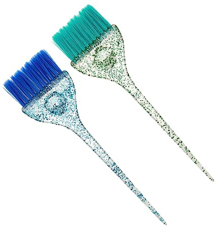 VICASKY 2 Stück Haarfärbepinsel Wiederverwendbare Haarfarbe Pinsel Mit Flexiblen Borsten Waschbar Für Selbstgemacht Haarfärbung Zu Hause Friseursalon Zubehör