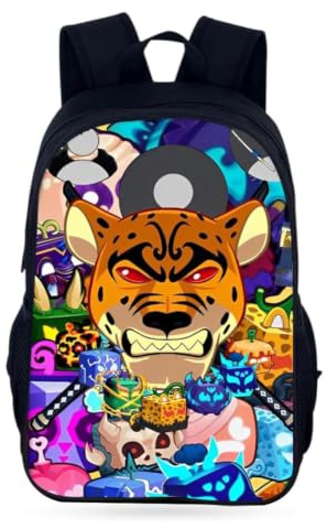 Cartoon Rucksäcke Kinderrucksack, Fruits Schultaschen Backpack, Kinder Schulrucksack, Laptop Tasche, 3D-gedruckte Kinderrucksäcke (40×30×13cm)
