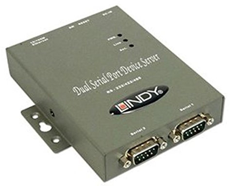 Lindy 2 Port IP Serial Server server di comunicazione IP