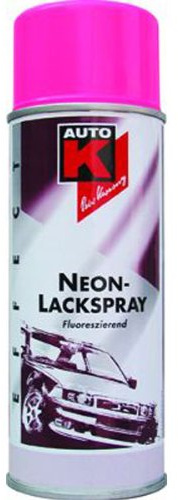 Auto-K Neon Lackspray Lack Spray Spraydose pink 400 ml