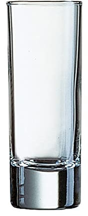 Arcoroc ARC 12365 Islande Schnapsglas, Shotglas, Stamper, 65ml, Glas, transparent, 12 Stück