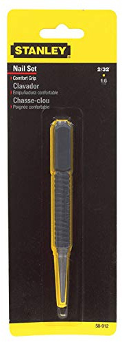 Stanley Hand Tools 58-912 2/32 Tip Cushion Grip Nail Set