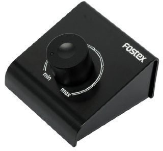 Fostex PC-1eb – Lautstärkeregler für Stereo-Lautsprecher, Farbe: schwarz