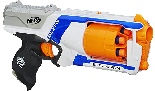 NERF N Strike Elite Strongarm Toy Blaster with Rotating Barrel (Amazon Exclusive)