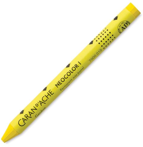 CREATIVE ART MATERIALS Classic Neocolor I, Yellow (7000.01)