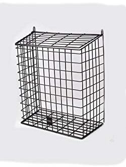 DWD Large Letter Box Door Cage Guard (Black)