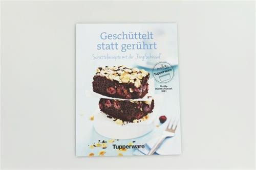 TUPPERWARE Rezeptheft Geschüttelt statt gerührt für Peng-Schüssel Rezepte 16929