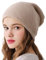 Aspen Double Layered 100% Cashmere Beanie High Performance Cashmere Ski Beanie, beige, Einheitsgröße