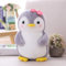 Nicole Knupfer Pinguin Stofftier Plüschtier, Pinguin Kuscheltier Tier Kissen Geschenk Für Kinder/Erwachsene (Pinguin mit Schleife,45 cm)