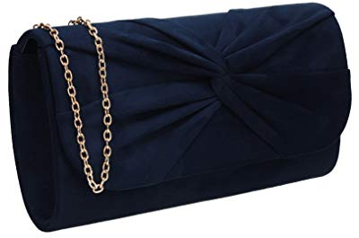 Swankyswans Louise, Damen Unterarmtasche, Navy Blue, One Size