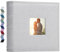 Vienrose Álbum de fotos 10x15 200 bolsillos Álbum de fotos con cubierta de lino para fotos horizontales boda niño familia Gris Claro-s