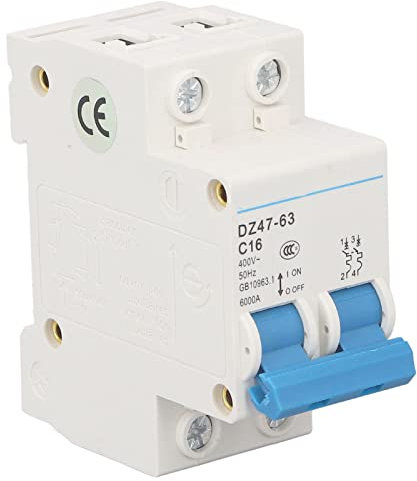 2P Leitungsschutzschalter Fehlerstromschutzschalter Hutschieneneinbau Fehlerstromschutzschalter 400V 16A