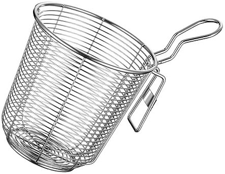 YARNOW Vegetable Strainer Mesh Pasta Basket 1PC Pasta Basket with Handle Stainless Steel Deep Noodle Strainer Basket Wire Mesh Spaghetti Strainer for Spaghetti Hot Pot Strainer