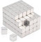 MIN CI 110 Stück Neodym Magnete Extra Stark, 5x5x5mm Magnete Stark Mini Magnete Klein Magnete für Magnettafel Kühlschrank Tafelmagnete Fotos Whiteboard Magneten