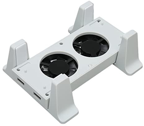 Ventilateur de Refroidissement pour Console de Jeu , Ventilateur de Refroidissement à Vitesse Réglable avec Dissipation Thermique avec Port USB, Ventilateur de