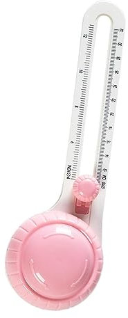 Kreisschneider für Papier, Kreisschneider, Zirkel, Kreisschneider für Scrapbooking, Rosa, 1 Stück