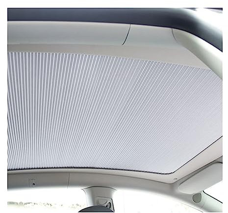 SIFUSM para Tesla para Model Y Parasol eléctrico, Parasol para Techo de Coche, Parasol retráctil, Accesorios de modificación de protección Solar Parasoles Parasol Ventana Coche