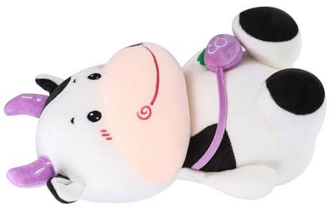 BESTonZON 1 Stück Jahr des Ochsen Plüschtier Plüsch Kuh Spielzeug Kuh Form Kind Spielzeug Hause Kuh Schmücken Hause Schmuck Ochse Jahr Maskottchen Schmücken