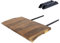 SAM Ansteckplatte 50x90 cm, Akazienholz massiv 26mm, stonefarben lackiert, inkl. Steckarme und Halterung für den Tisch, Tischverlängerung für Esstisch, Zubehör für Esszimmermöbel