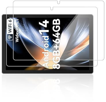Paquete de 2 protectores de pantalla para tablet HotLight C10 de 10 pulgadas, dureza 9H, antiarañazos, antihuellas, alta sensibilidad