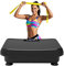 Vibration Plate Exercise Machine: TISSCARE Vibrating Plates for Lymphatic Drainage and Weight Loss, 300Lbs Capacity Full Body Power Shake Workout Platform for Home Cardio Fitness (Ink Black)