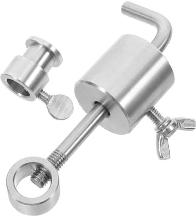 PRETYZOOM Grilling Accessories Bbq Rotisserie Weight Balance Stainless Steel Spit Rod Counter Balances Weight Rotisserie Balancing Tool for Outdoor Grill