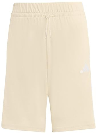adidas Unisex Kids Essentials Shorts, Crystal Linen/White, 13-14 Years