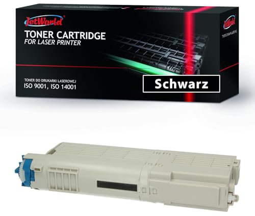 OXE Toner C532 46490608 Kompatibel für Oki Oki C532dn, C542dn, MC563dn, MC573dn Schwarz 7000 Seiten je Tonerkartusche, Hochwertiger Druck