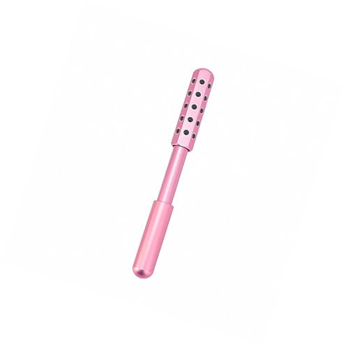 Rouleau de massage facial Uplift, sculpteur de beauté, pour le raffermissement et les soins de la peau, adapté aux hommes et aux femmes (or rose)